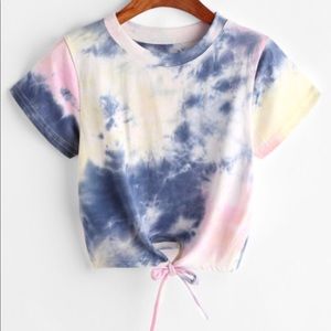 Tie dye Crop Top